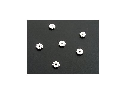 Bead A121 Silver Ag 925/1000 4x4mm