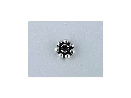 Bead A123 Silver Ag 925/1000 4mm