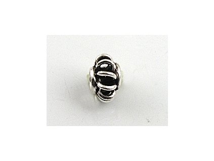 Korálek A130 Stříbro-Ag 925/1000 7,5x5mm