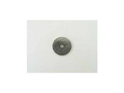 Bead A140 Round Plate 10x0.7mm Ag 925/1000