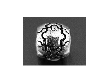Korálek A174 Stříbro-Ag 925/1000 9x8mm