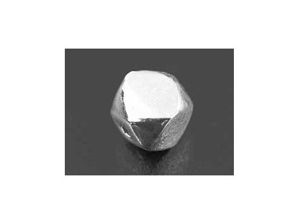 Bead A179 Silver Ag 925/1000 6x7mm