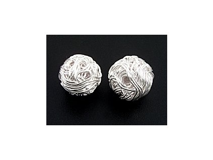Bead A34 Wire Ball Ag 925/1000 15mm