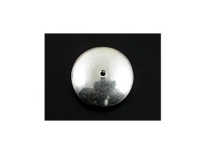 Korálek A45 Elipsoid Stříbro-Ag 925/1000 20x7,5mm