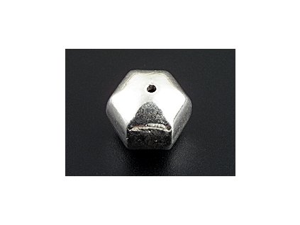Bead A60 Hexagonal Silver Ag 925/1000 14mm