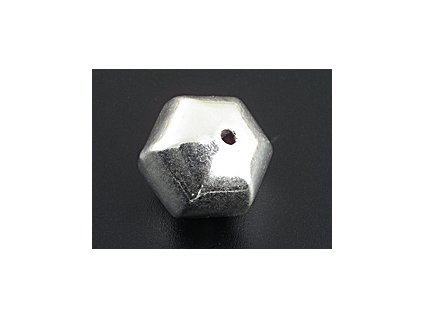 Korálek A61 Hexagonal Stříbro-Ag 925/1000 16mm