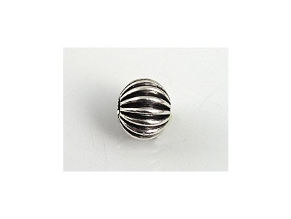 Korálek A90 Stříbro-Ag 925/1000 9,5x7,5mm