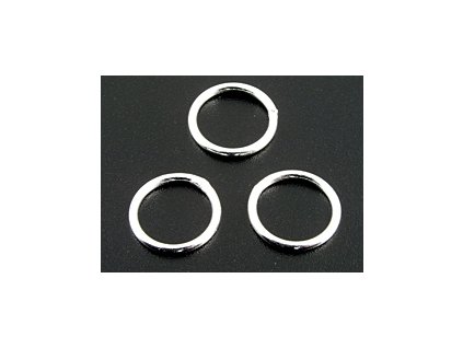 Kroužek R10 Stříbro-Ag 925/1000 Letovaný 10mm