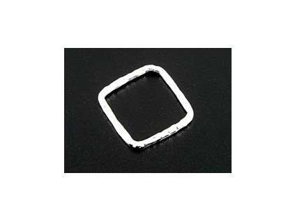 Ring R15 Silver Ag 925/1000 Closed 14,5x16,5x2mm