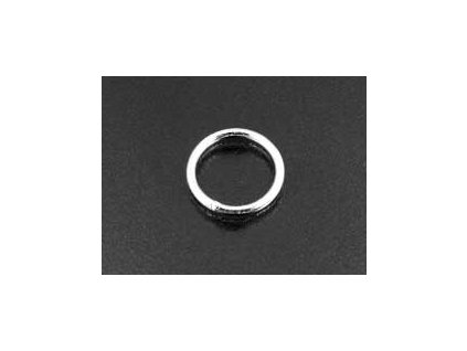 Ring R28 Closed 10x1mm Ag 925/1000