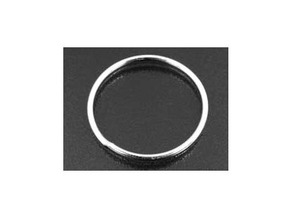 Ring R31 Closed 19,5x1mm Ag 925/1000