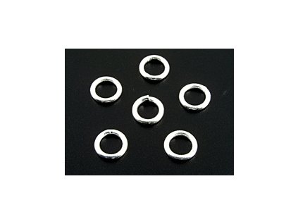 Ring R6 Silver Ag 925/1000 Closed 8mm