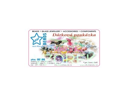 Gift Voucher in value CZK 300.- incl.VAT