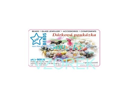 Gift Voucher in value CZK 500.- incl.VAT