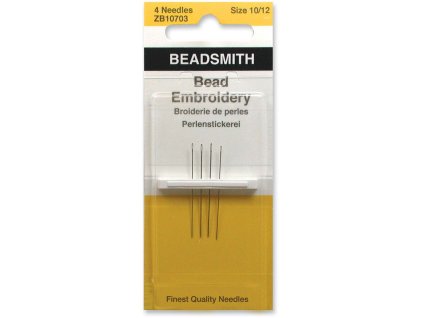 4ks NAVLÉKACÍ JEHLY V.10 Short Embroidery