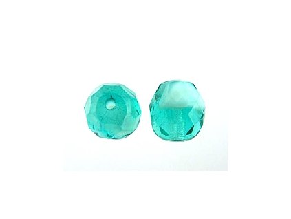 NMF LT. EMERALD- WHITE OPAL 8mm