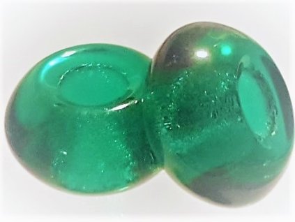 Velkodírové Korálky Emerald 11x17mm 1kus