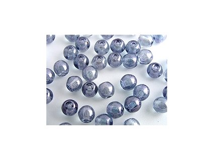 ROUND LUSTER BLUE 5mm