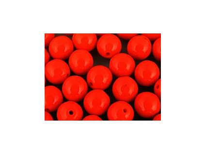 Round Beads Chalk Red 6mm 36pcs
