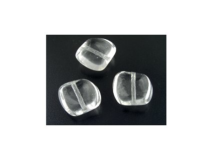 Beads Nugget Twist - Crystal - 13x15mm