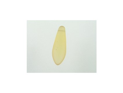 Beads Tongues - Light Topaz Mat - 5x16mm