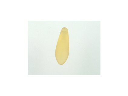 Beads Tongues - Light Topaz Mat AB - 5x16mm