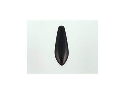 Beads Tongues - Jet - 5x16mm