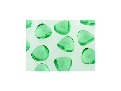 Beads Wavelet Oval - Peridot - 4x9mm