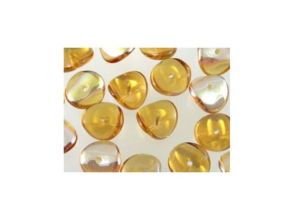 Beads Wavelet Oval - Topaz AB - 4x9mm