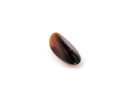 Korálky OŘÍŠKY A - Kouřový topaz 24x13mm