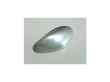 Beads NUTS A - Grey luster 24x13mm