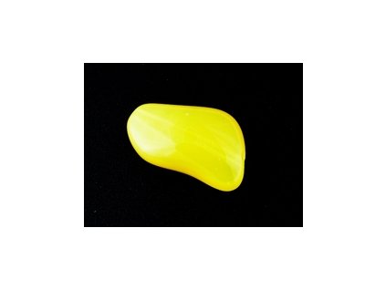 Oříšky I Žlutá Opál 18x11mm
