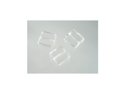 Beads - Square Crystal 9x9mm