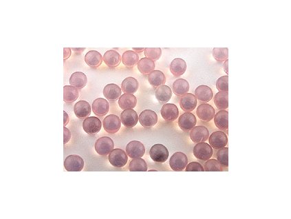 ROUNDS WITHOUT HOLE OPAL PINK 3mm