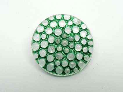 Knoflík BubbleTyrkys 27mm
