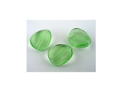 WAVE PLATE LIGHT PERIDOT 16x13mm