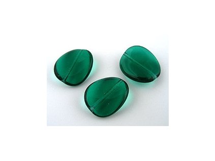 VLNKOVÝ PLÁT Emerald 16x13mm