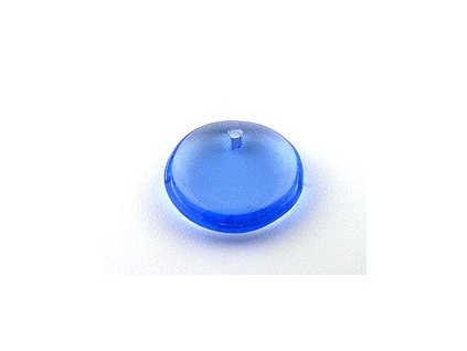 COIN PENDANT SAPPHIRE 12x4mm