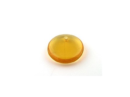 COIN PENDANT TOPAZ 12x4mm