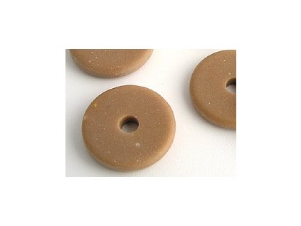 BIG HOLE BROWN 17x3mm