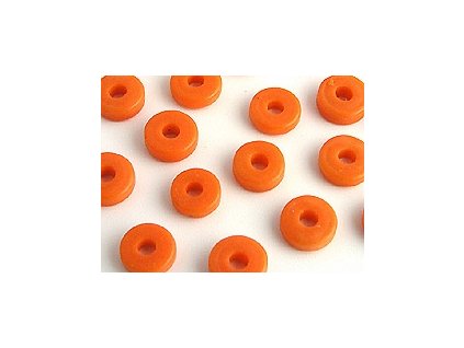 BIG HOLE ORANGE 7x3mm