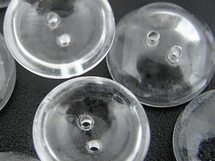 Glass Button Crystal