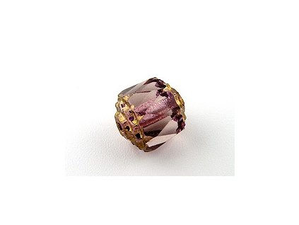 ACORN LIGHT AMETHYST Bronze Luster 8mm