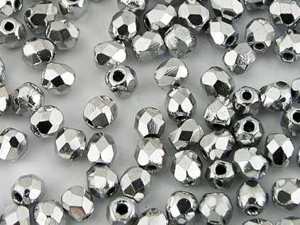Beads Firepolished Crystal Full CAL 3mm