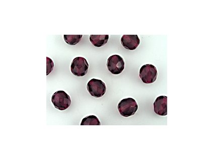 Beads FP Dark Fuchsia 8mm