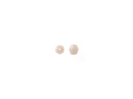 Beads Firepolished White Opal 6mm