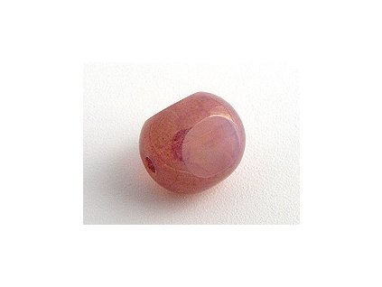 3 CUTS OPAL PINK-BRONZE LUSTER 8mm