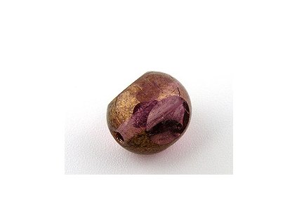 3 CUTS AMETHYST-BRONZE LUSTER8mm