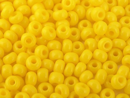 Seed Beads Preciosa No.83130 - Opaque Yellow - 10/0 12g