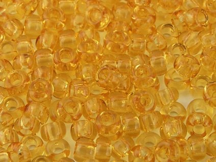 Seed Beads Preciosa No.10020 - Light Topaz - 10/0 12g